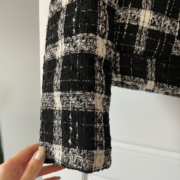 Mango NWT Check Tweed Jacket - Picture 2 of 16